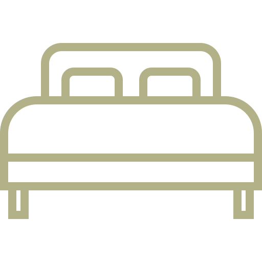 Lit en 180 cm (ou deux lits séparés en 90cm)